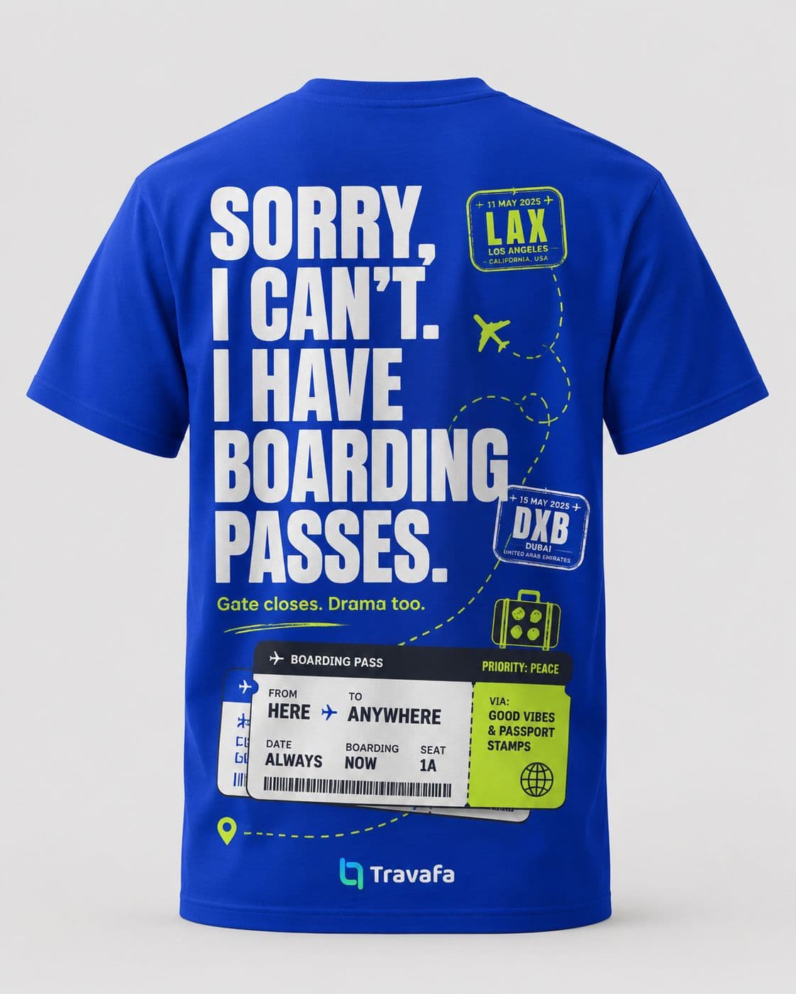 Sorry, I Can't. I Have Boarding Passes — Women